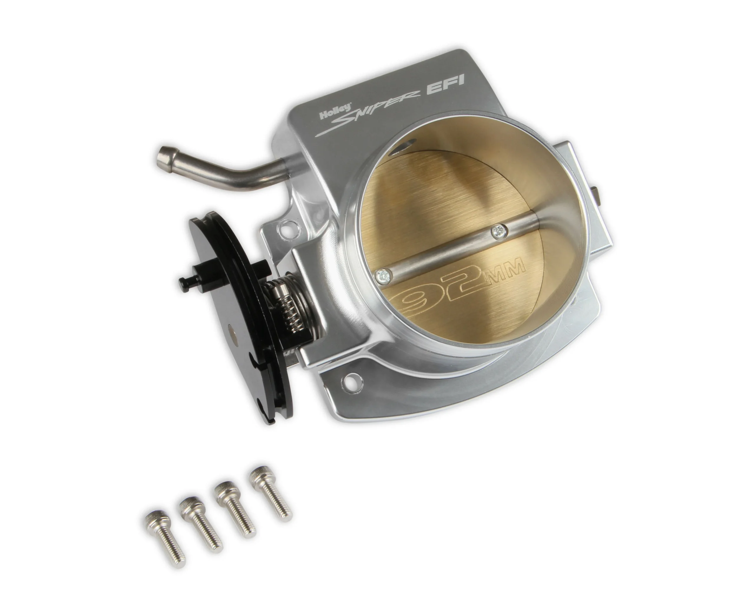 92MM Throttle Body LS Engine, Silver with GM IAC provision