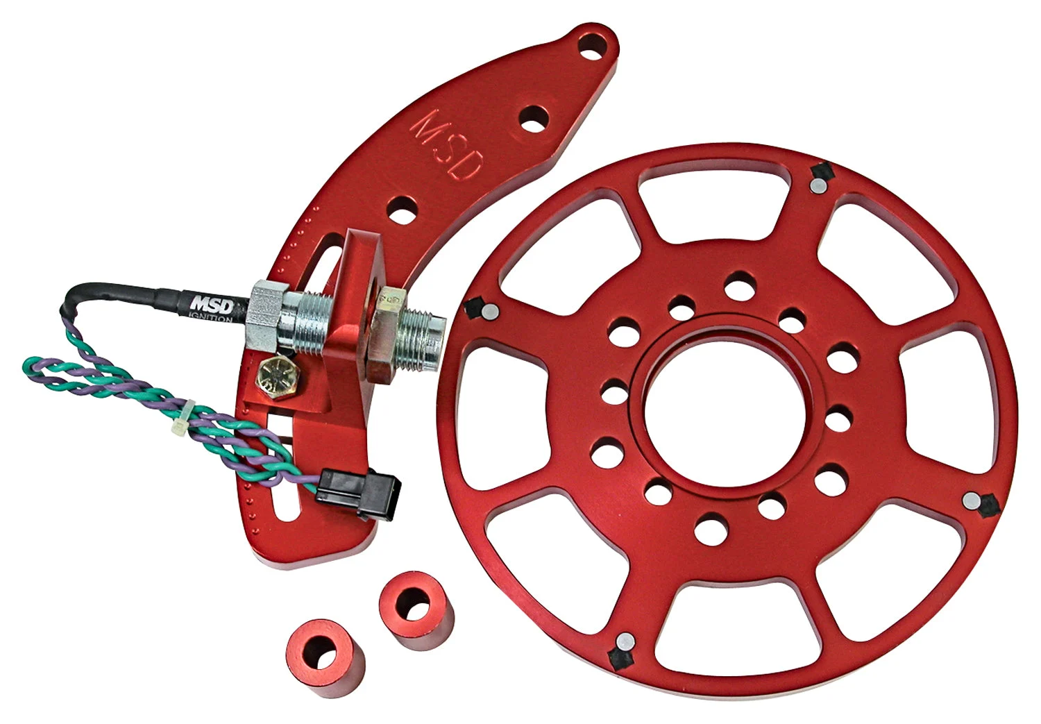MSD Crank Trigger Wheel Kit - Flying Magnet - Chrysler Small Block - 7.25 in.