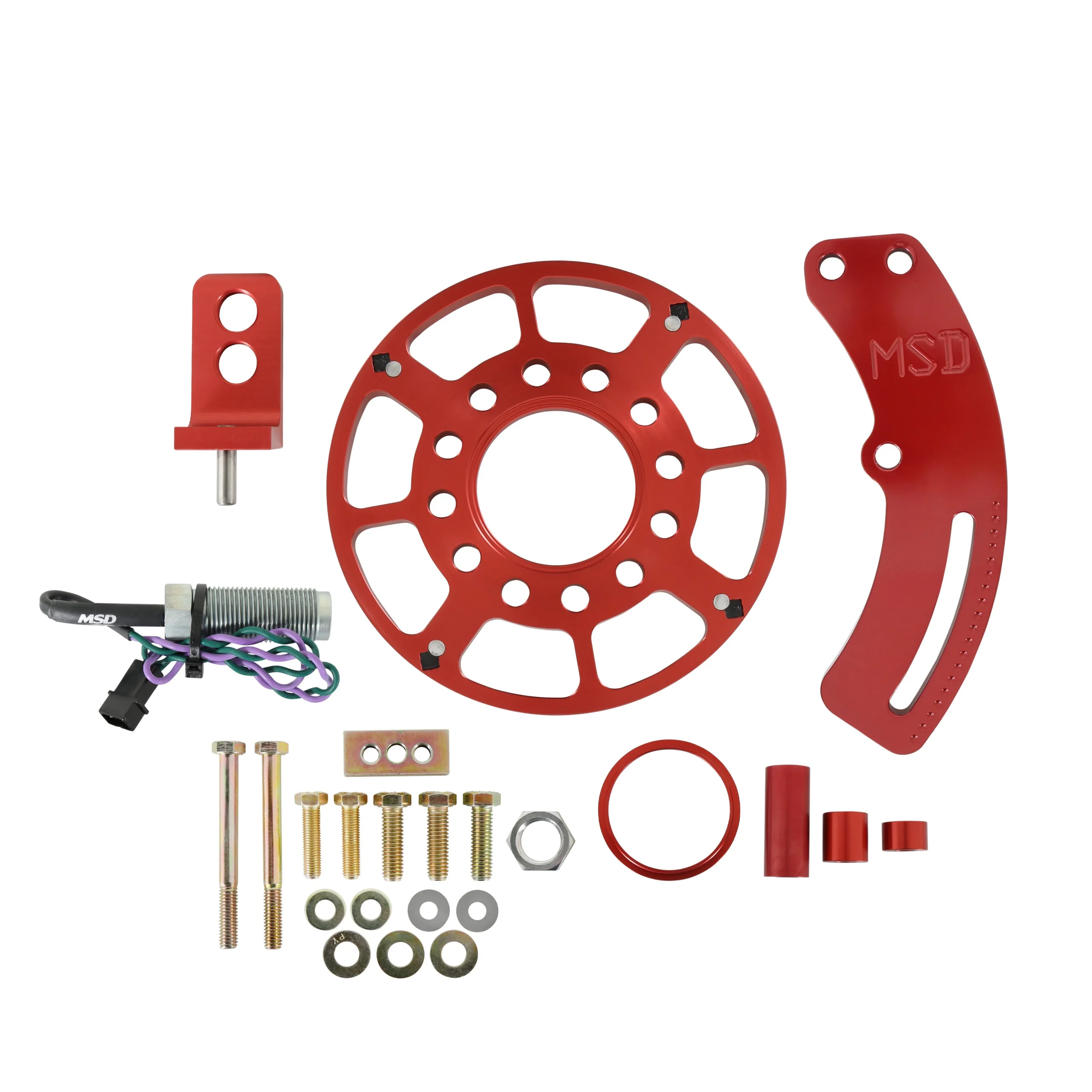 Big Block Ford - 429-460ci - Use with MSD 6/7/8 Series Ignition - Red