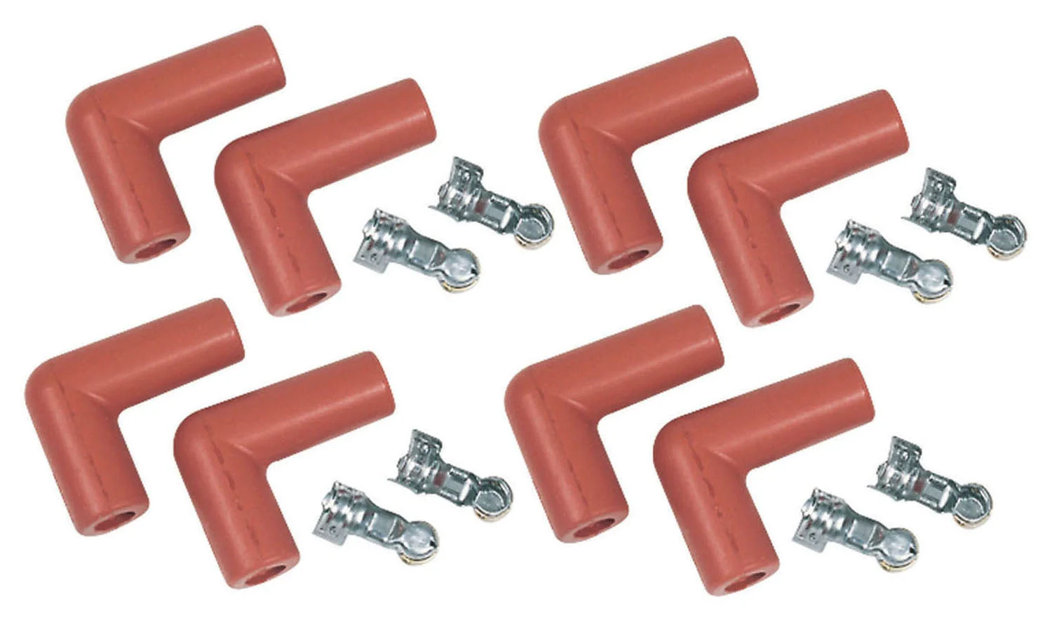 These spark plug boots are designed for extreme racing applications.