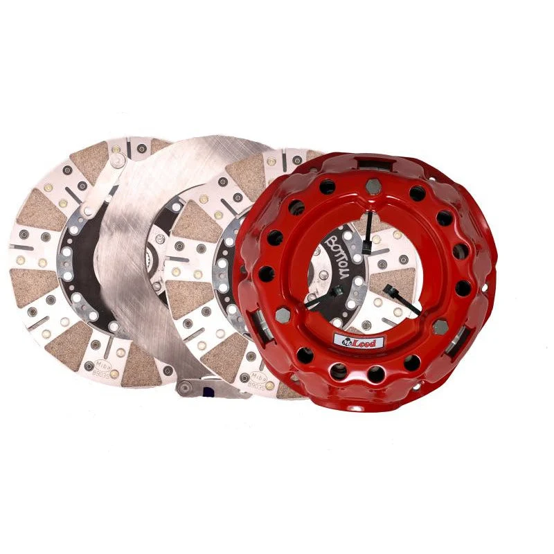 McLeod SFT LS Engine - 6 Bolt Crank - 1-1/8in x 26 Spline - Aluminum 164T Flywheel Twin Clutch Kit