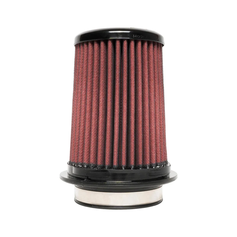 Injen 8-Layer Oiled Cotton Gauze Air Filter w/ Twist Lock - 3.5in ID / 5.5in Base / 6.3in H