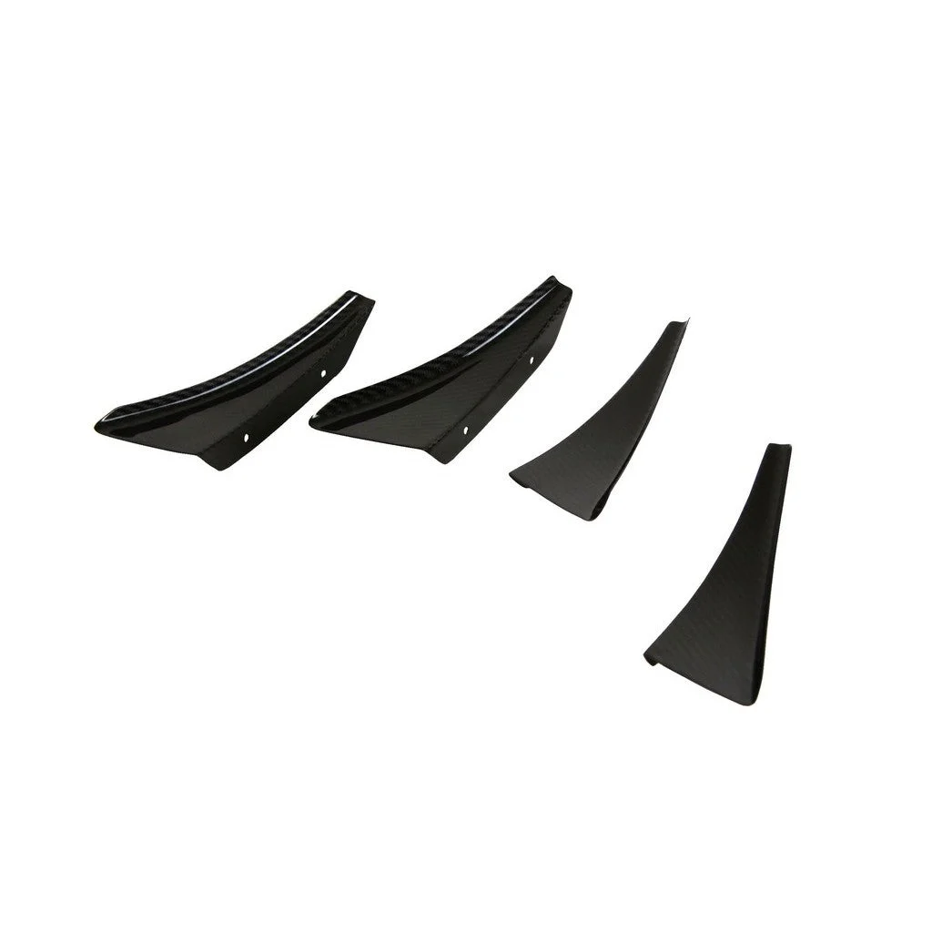 Audi R8 Carbon Fiber Front Bumper Canards 2016-2018