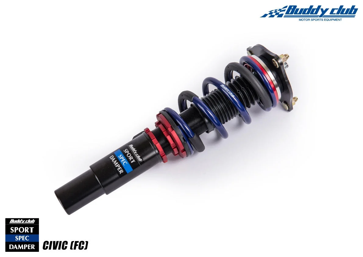 Buddy Club - Sport Spec Damper Coilovers Kit Honda Civic 16+ Coupe/Sedan Non-Si (BC02-SSHFC1)