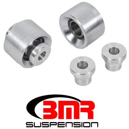 BMR 15-17 S550 Mustang STD. Rear Lower Control Arm Bearing Kit - Silver Zinc
