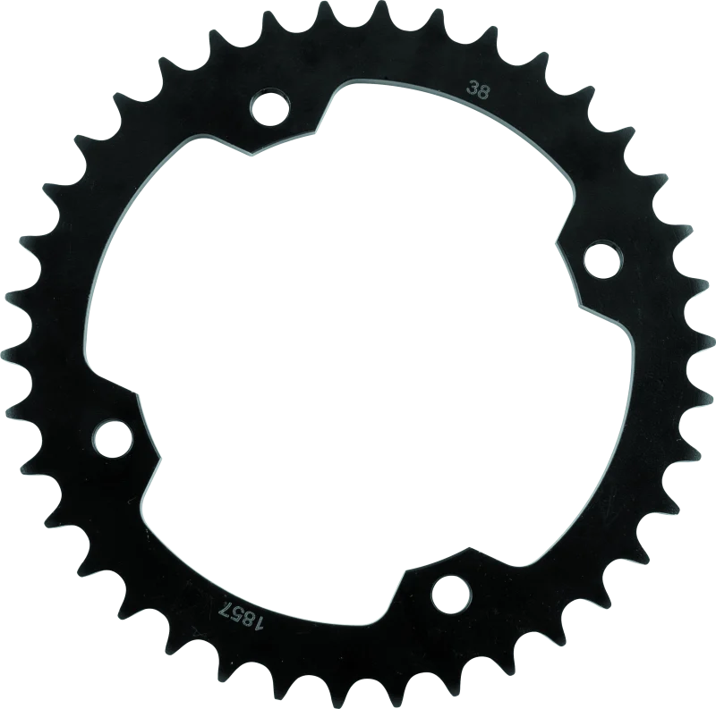 BikeMaster Yamaha Rear Steel Sprocket 520 38T - Black