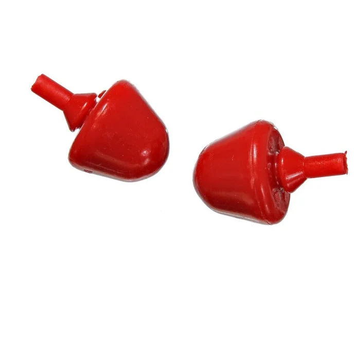 Energy Suspension Bump Stop Round Bullet Nose - Red