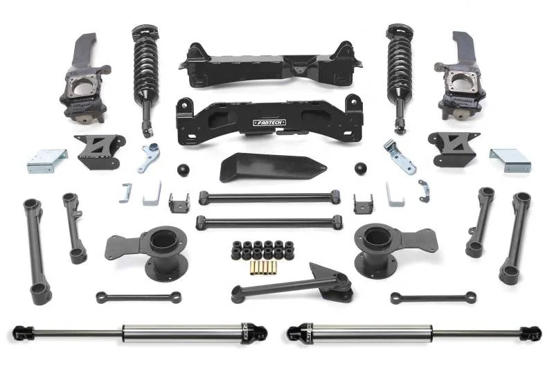 Fabtech 10-13 Toyota FJ 4WD 6in Perf Sys w/Dlss 2.5C/Os & Rr Dlss
