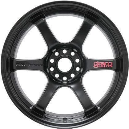 Gram Lights 57DR 18x9.5 +22 5-114.3 Semi Gloss Black Set of 4 Wheels