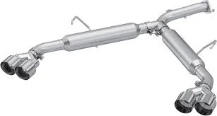 MBRP 22-24 Kia Forte GT Armor Lite AL Steel 2.5in Axle Back Exhaust w/ SS Quad Tips