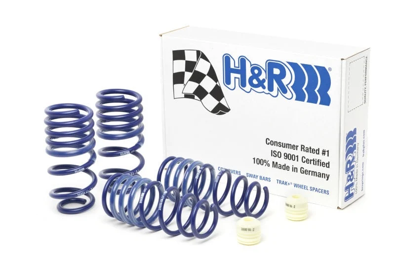 H&R 1.2" x 1" Sport Front & Rear Lowering Coil Springs For 12-18 911 #28880-1 for Porsche 911￼