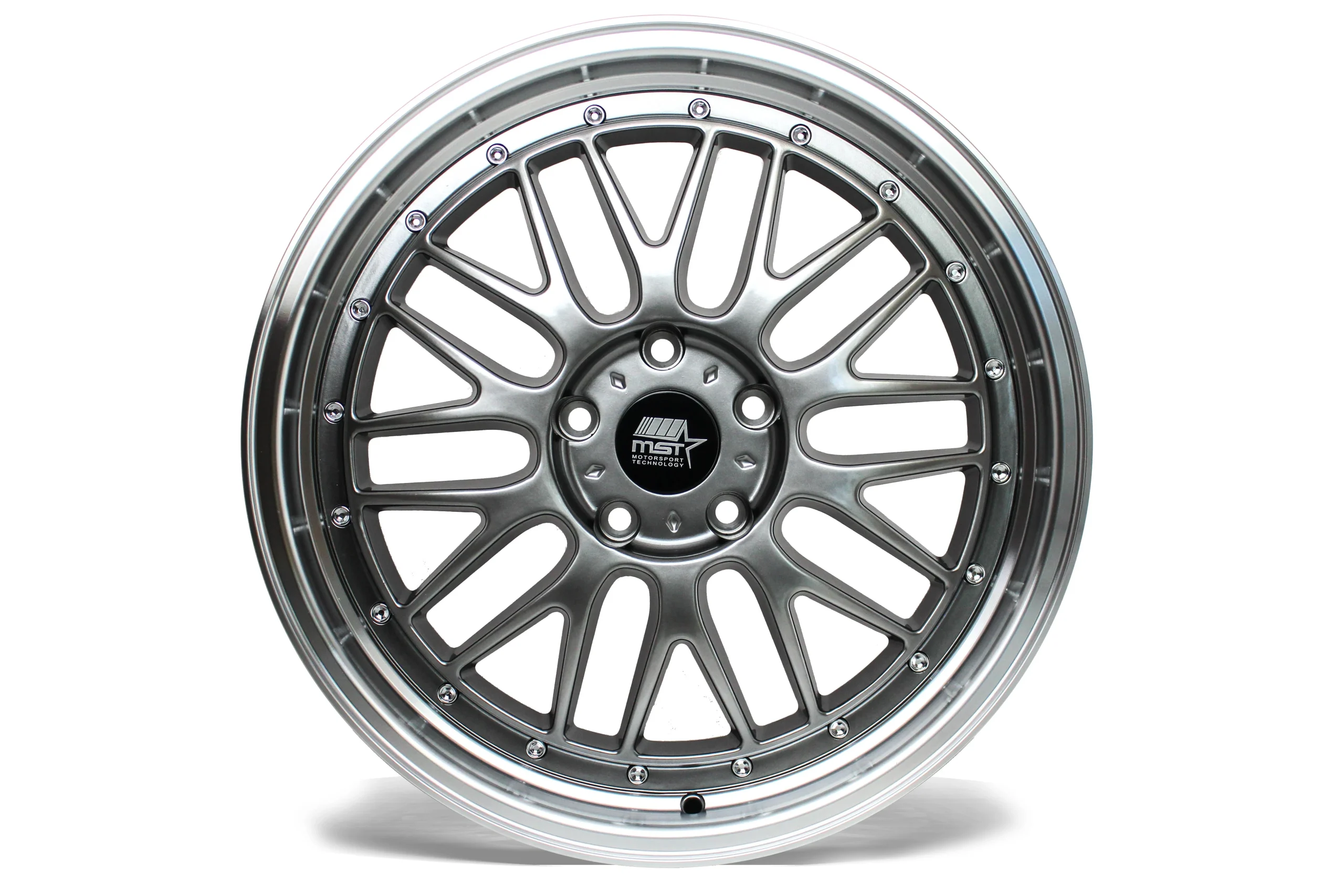 LeMan - Hyper Black w/Machined Lip - 19x9.5 5x120 Offset +35
