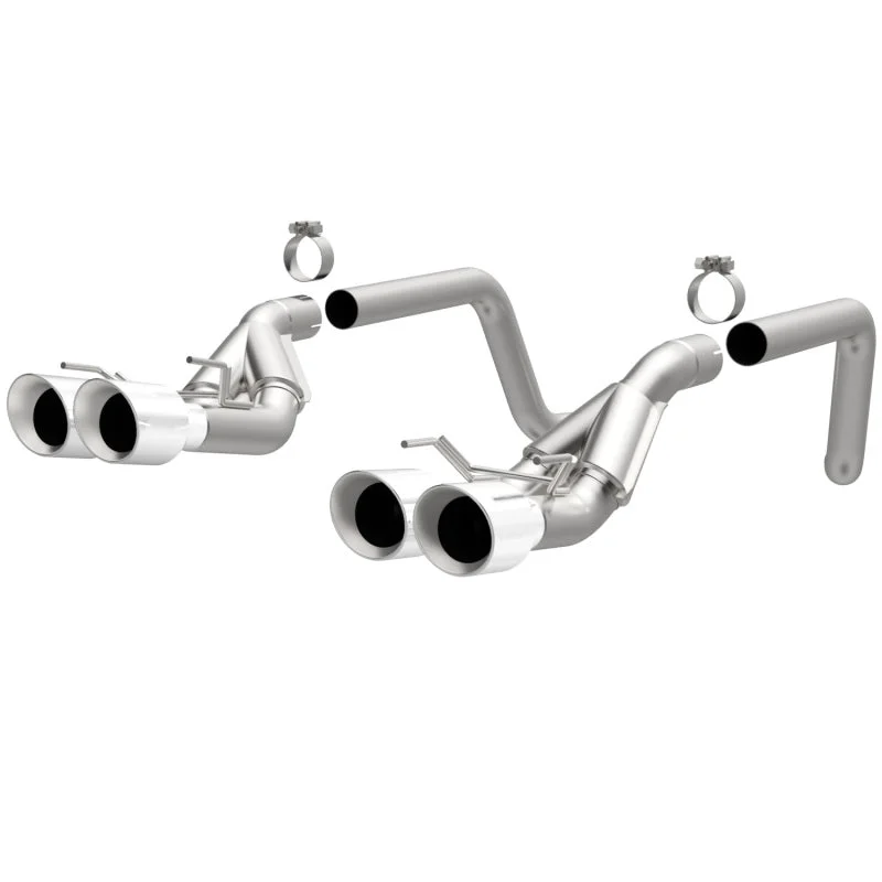 MagnaFlow 09-11 Chev Corvette V8 6.2L Comp Series Quad Center Rear Exit SS Cat-Back Perf Exhaust