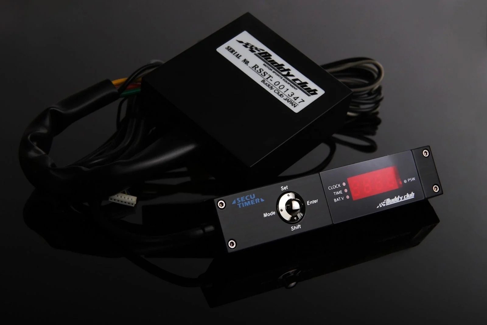 Buddy Club - Secu-Timer (Black) (BC04-ARSST-001)