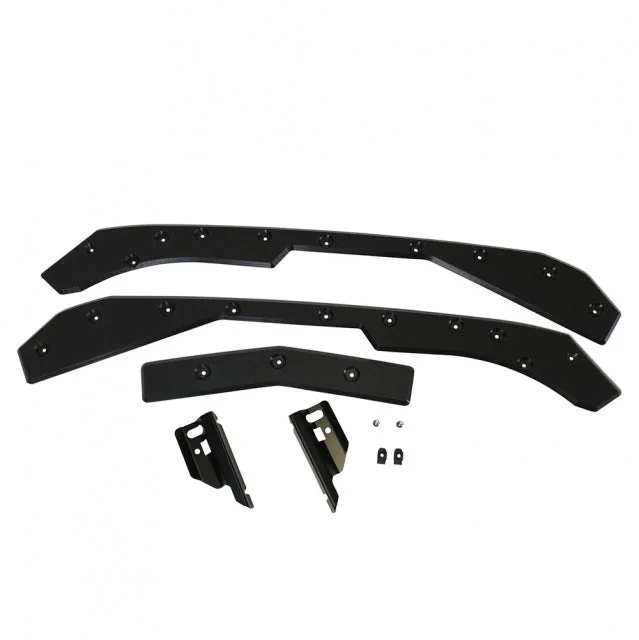 ProTEKt 15-19 Chevrolet Corvette C7 Z07 (w/Wide Winglet) Custom Fit Front Bumper Skid Plates