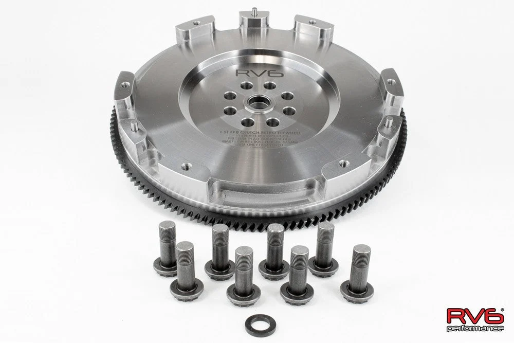RV6 1.5T FK8 Clutch Retro Flywheel for 2016+ Honda Civic 1.5T (Type R Retrofit) (Estimated Lead Time: After 6/1 ETA July 12th )