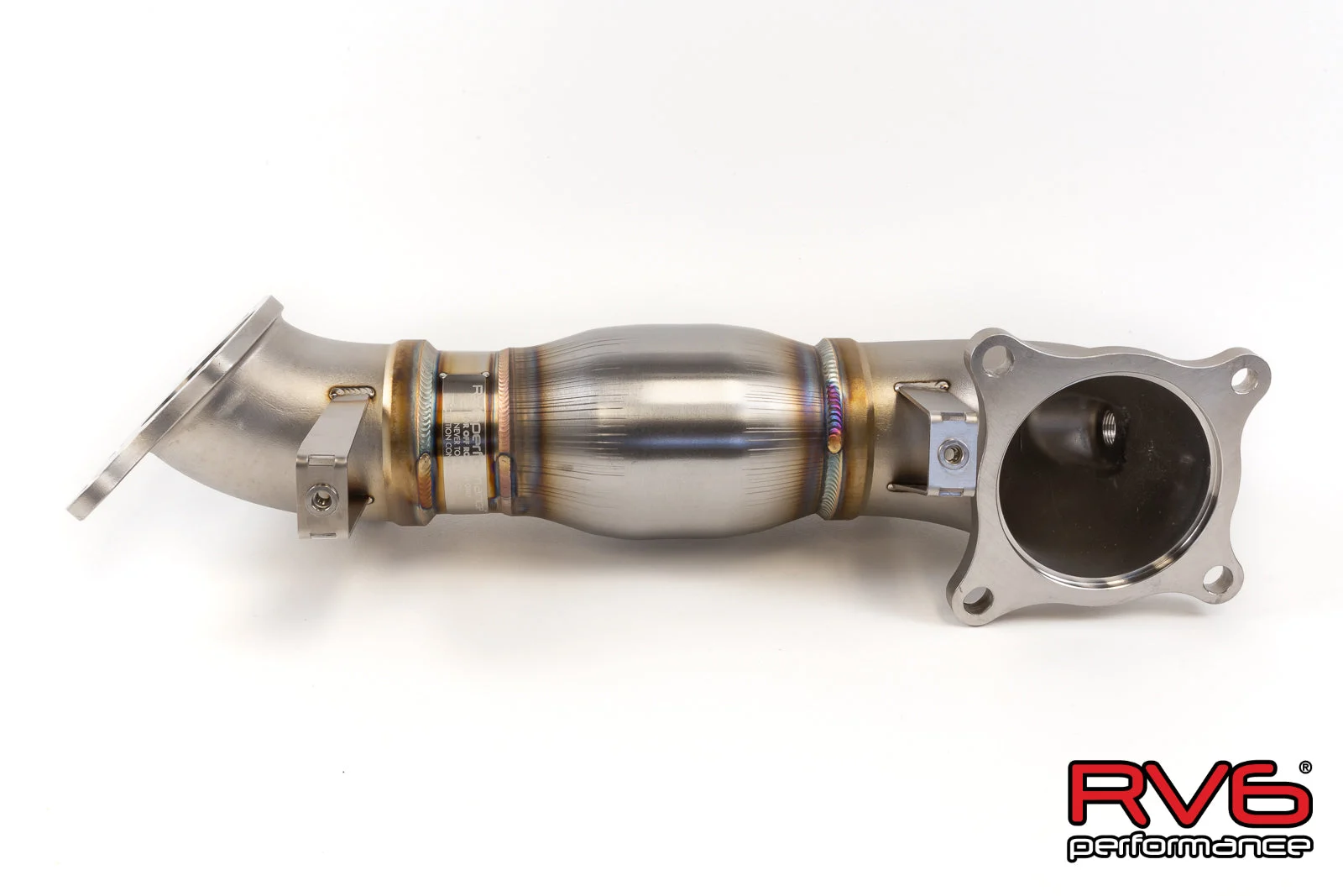 RV6 High Temp Catted Downpipe for 18+ Accord 2.0T-Type-R Turbo Ready Out of stock ETA mid August