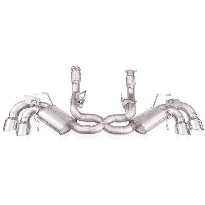 Stainless Works 20-21 Chevrolet Corvette C8 6.2L Legend Cat-Back Exhaust w/ Polished Tips