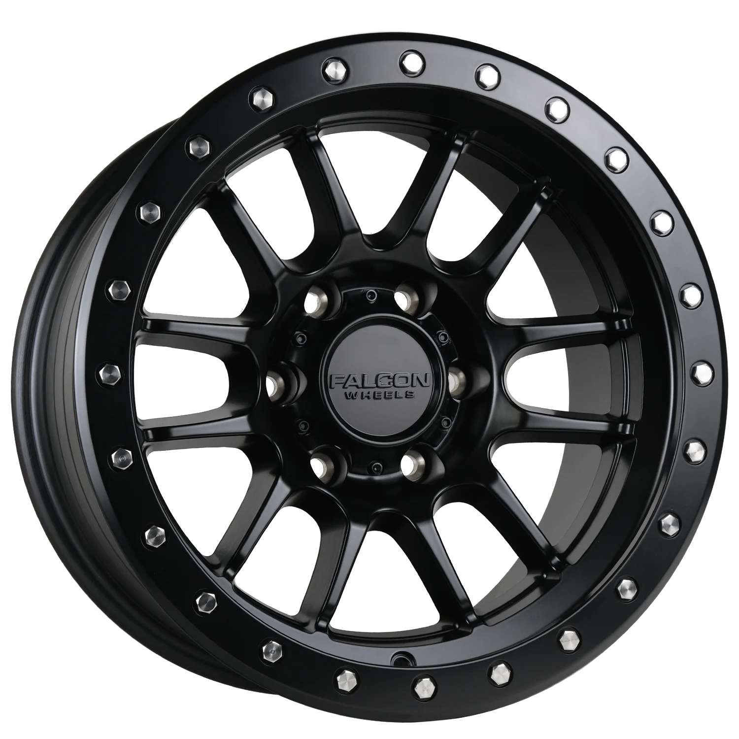 T7 - Matte Black 17x9