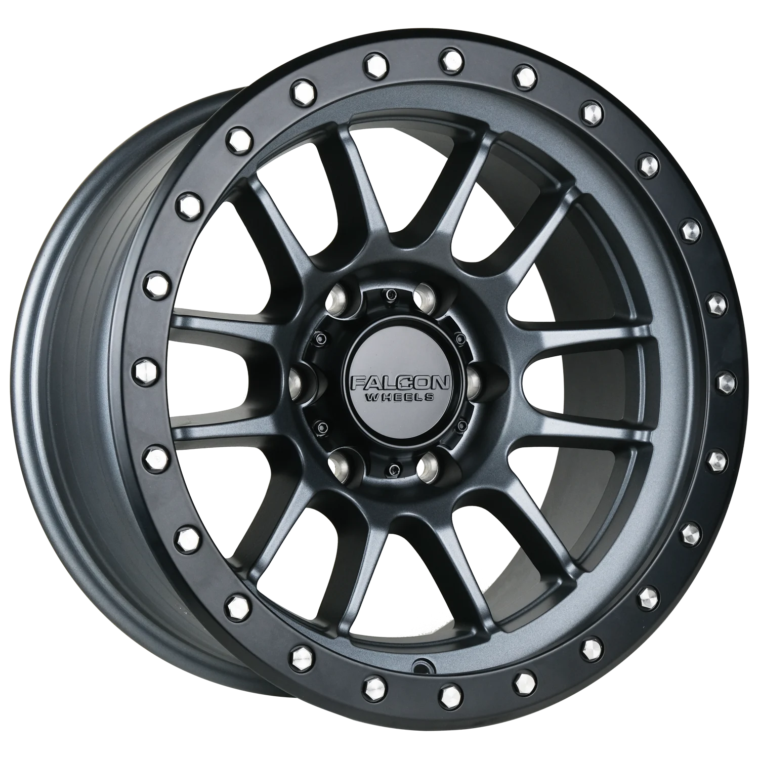 T7 - Matte Gunmetal 17x9