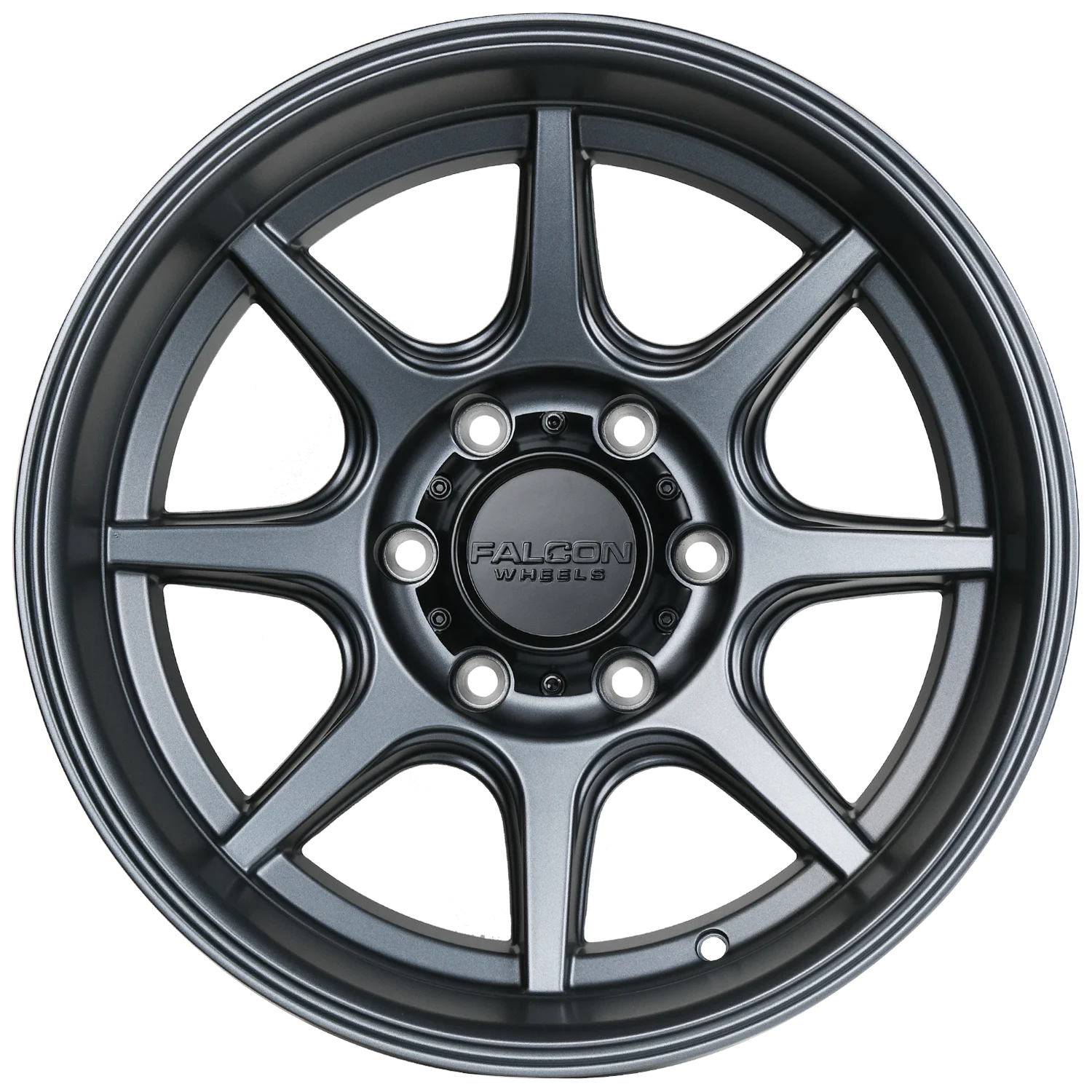 T8 "Seeker"- Matte Gunmetal 17x9