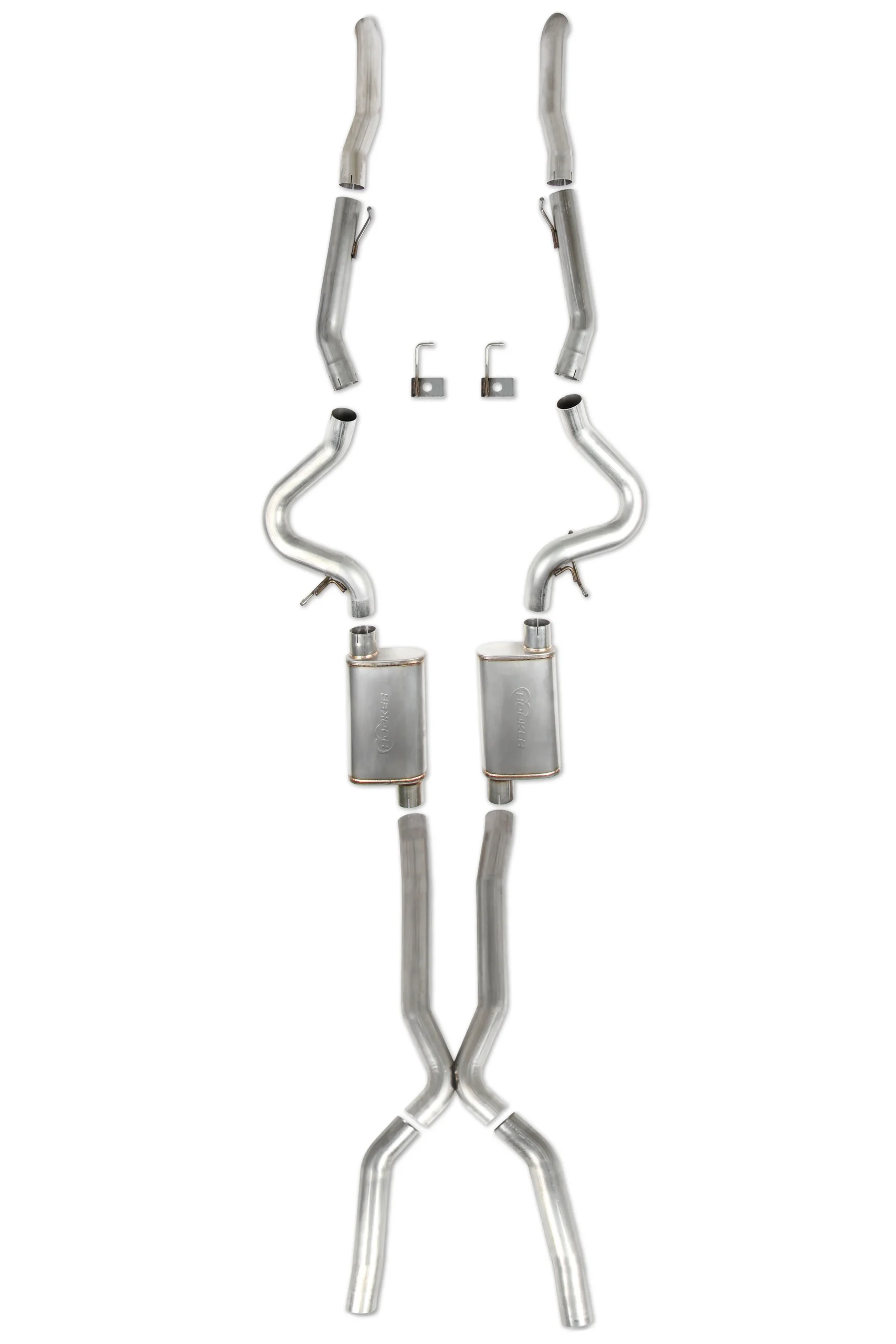 Hooker BlackHeart Crossmember Back Exhaust System