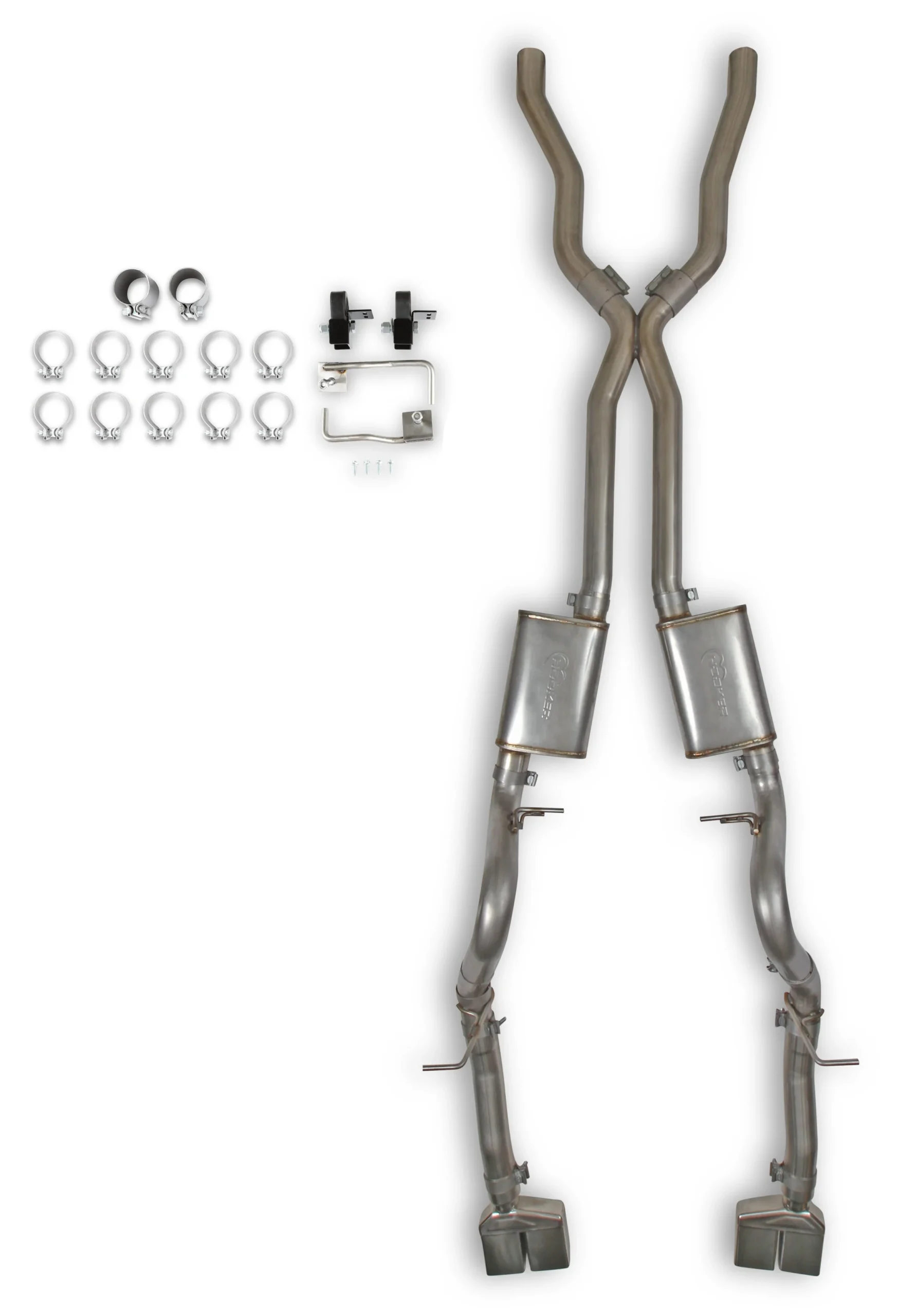 Hooker Blackheart 3" 304 Stainless Steel Gen III Hemi Swap Exhaust System
