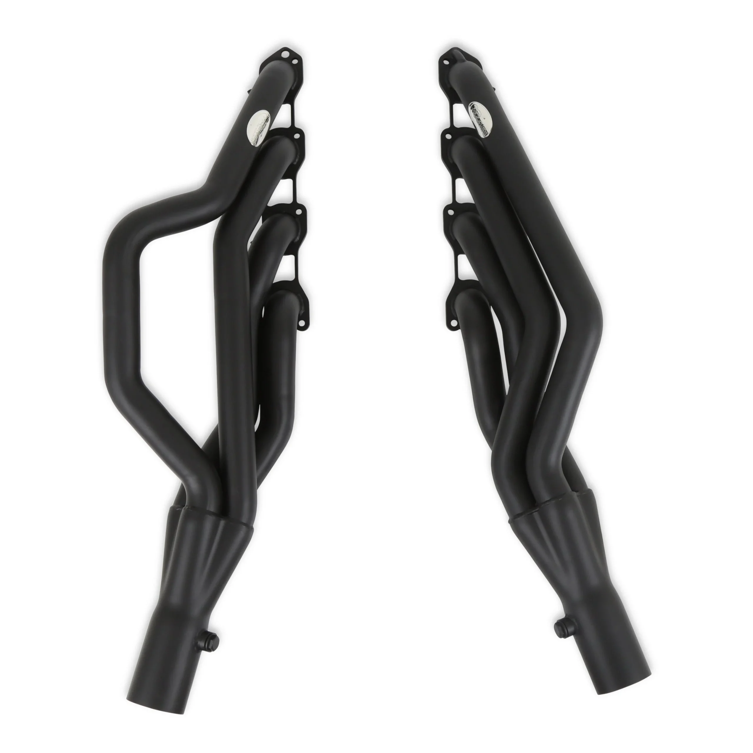 Hooker Blackheart Gen III Hemi Swap Mid-Length Headers - Black Painted