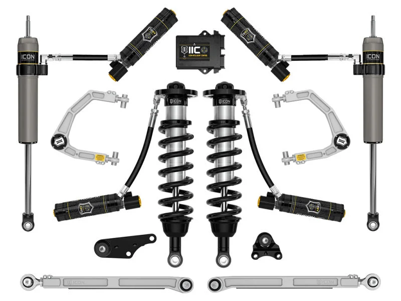 ICON 2024+ Toyota Tacoma 1.25in-3in Stage 10 Suspension System Billet