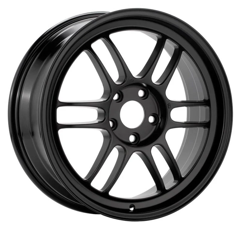Enkei RPF1 15x7 4x100 41mm Offset 73mm Bore Matte Black Wheel Honda & Acura 4-Lug/02-06 Mini *MOQ 40