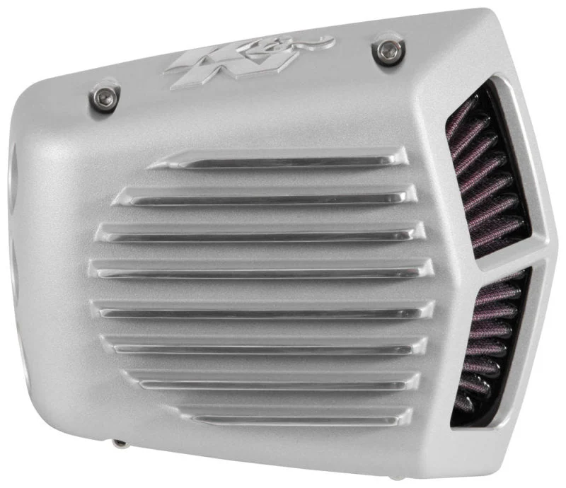 K&N Street Metal Intake System - Shaker Touring 2017 Silver Intake System-Harley-Davidson