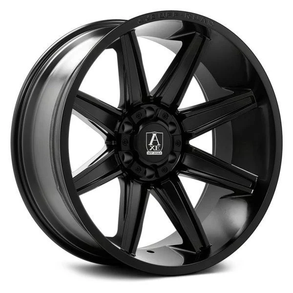 AXE ARTEMIS 20x12 ET -44 6x135 - 6x139.7 Satin Black Set of 4 ORL