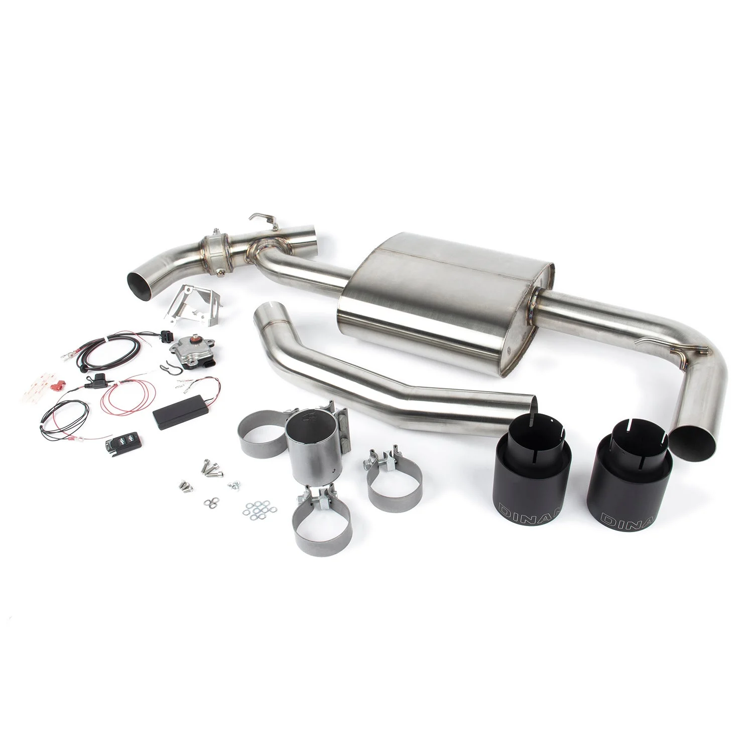 Dinan Valved Axle-Back Exhaust - 2017-2024 MINI Countryman S / Clubman S
