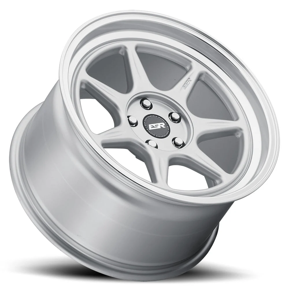 ESR CR7 18X9.5 +22  5X120 Hyper Silver Tampa Set of 4 wheels