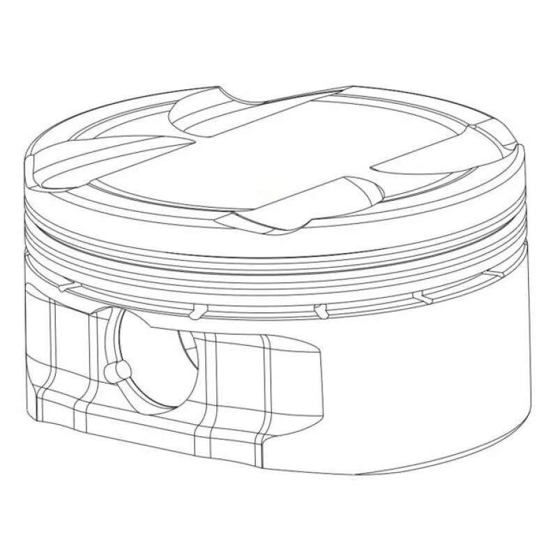 CP Piston & Ring Set for Mitsubishi 4G63 2G/Evo 8/9 - Bore 86.0mm - Size +1.0mm - Stroke 88 - CR 9.5