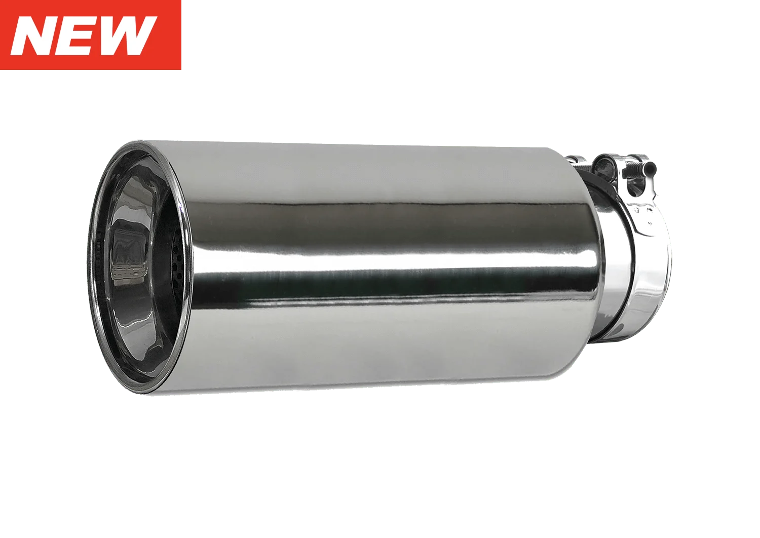 HD Off-Road Polished Stainless Steel Universal Exhaust Tips