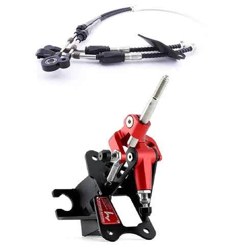 Hybrid Racing Short Shifter Assembly & Shifter Cable Combo | 2006-2011 Honda Civic (HYB-BUN-01-08/9)