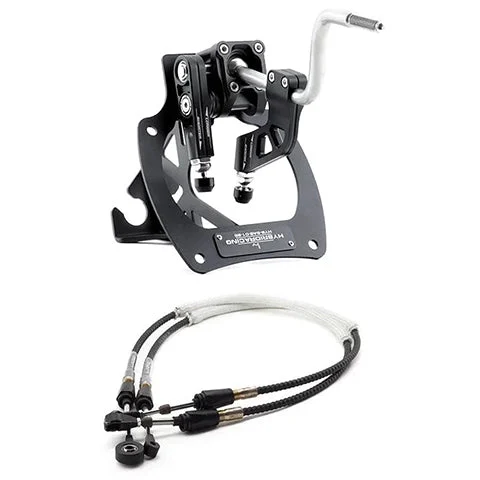 Hybrid Racing Short Shifter Assembly & Shifter Cable Combo | 2002-2005 Honda Civic Si (HYB-BUN-01-10)