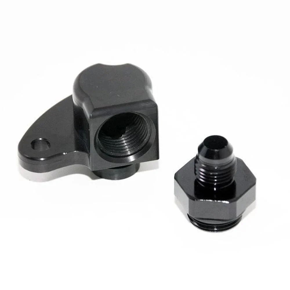 Hybrid Racing K-Series Power Steering Fitting Adapter | Multiple Honda Fitments (HYB-PSF-01-02)