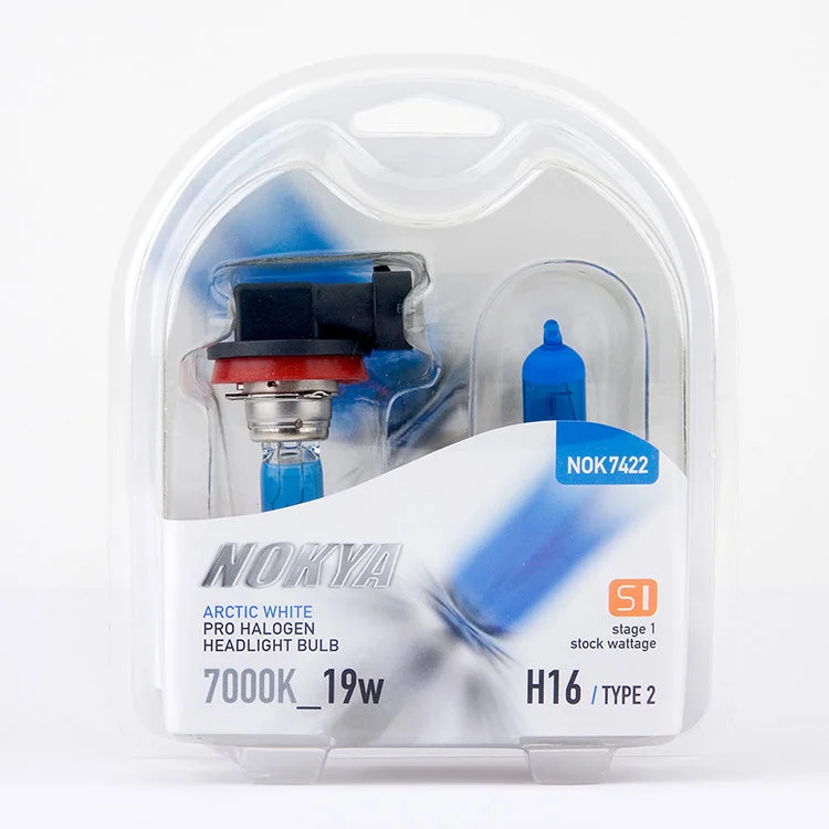 Nokya Arctic White Pro Halogen Headlight Bulb H16