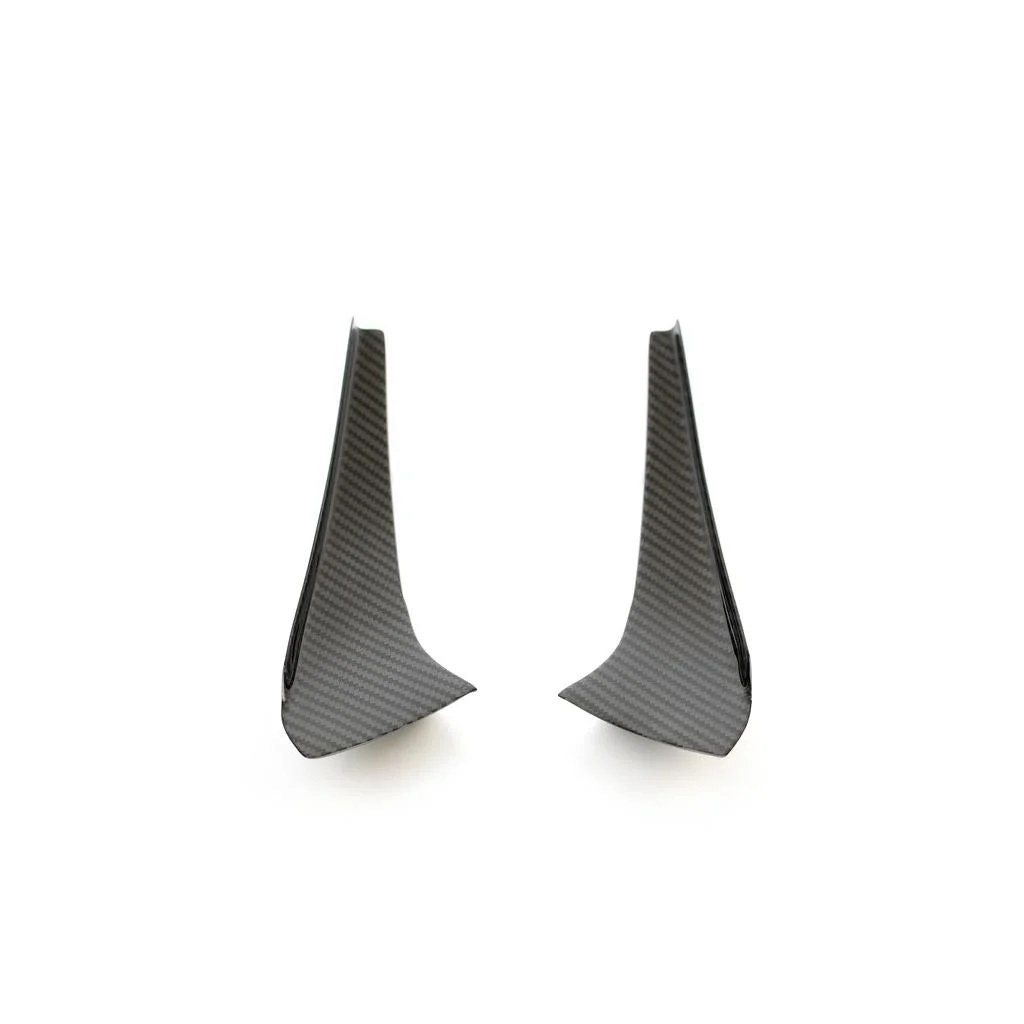 Chevrolet Corvette C8 Carbon Fiber Front Bumper Canards