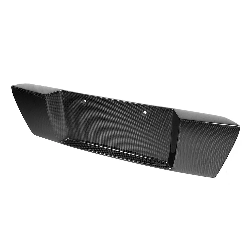 Carbon Fiber Nissan GTR R35 License Plate Backing 2008-2011