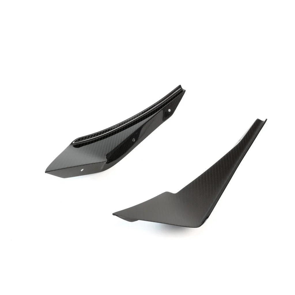 Ford Mustang S550 Carbon Fiber Front Bumper Canards 2018-2023
