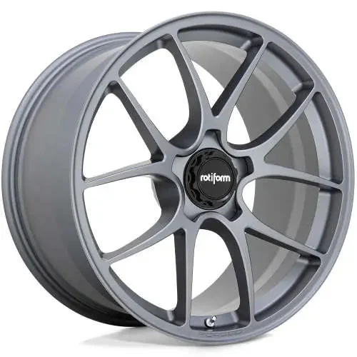 Rotiform LTN R901 19x10.5 +34 5X120 Satin Titanium (Full Set of 4)