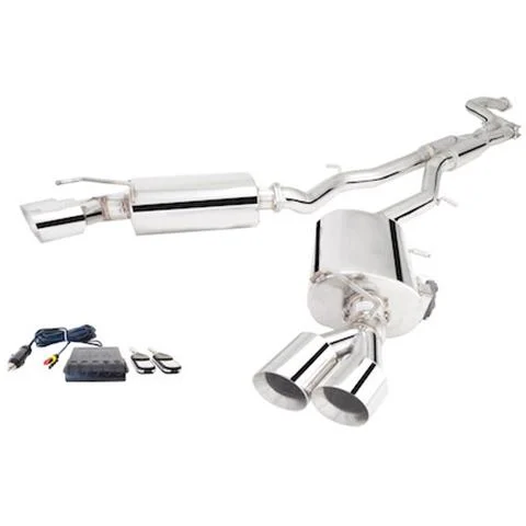 XForce Stainless Cat-Back Exhaust System | 2016-2021 Chevrolet Camaro 2.0T (ES-CC17-CBS/VMK-CBS