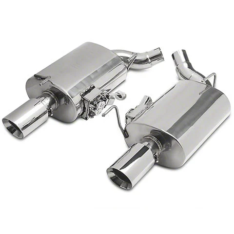 XForce Varex Valved Axle-Back | 2005-2010 Ford Mustang GT (ES-FM10-VMK-ABS)