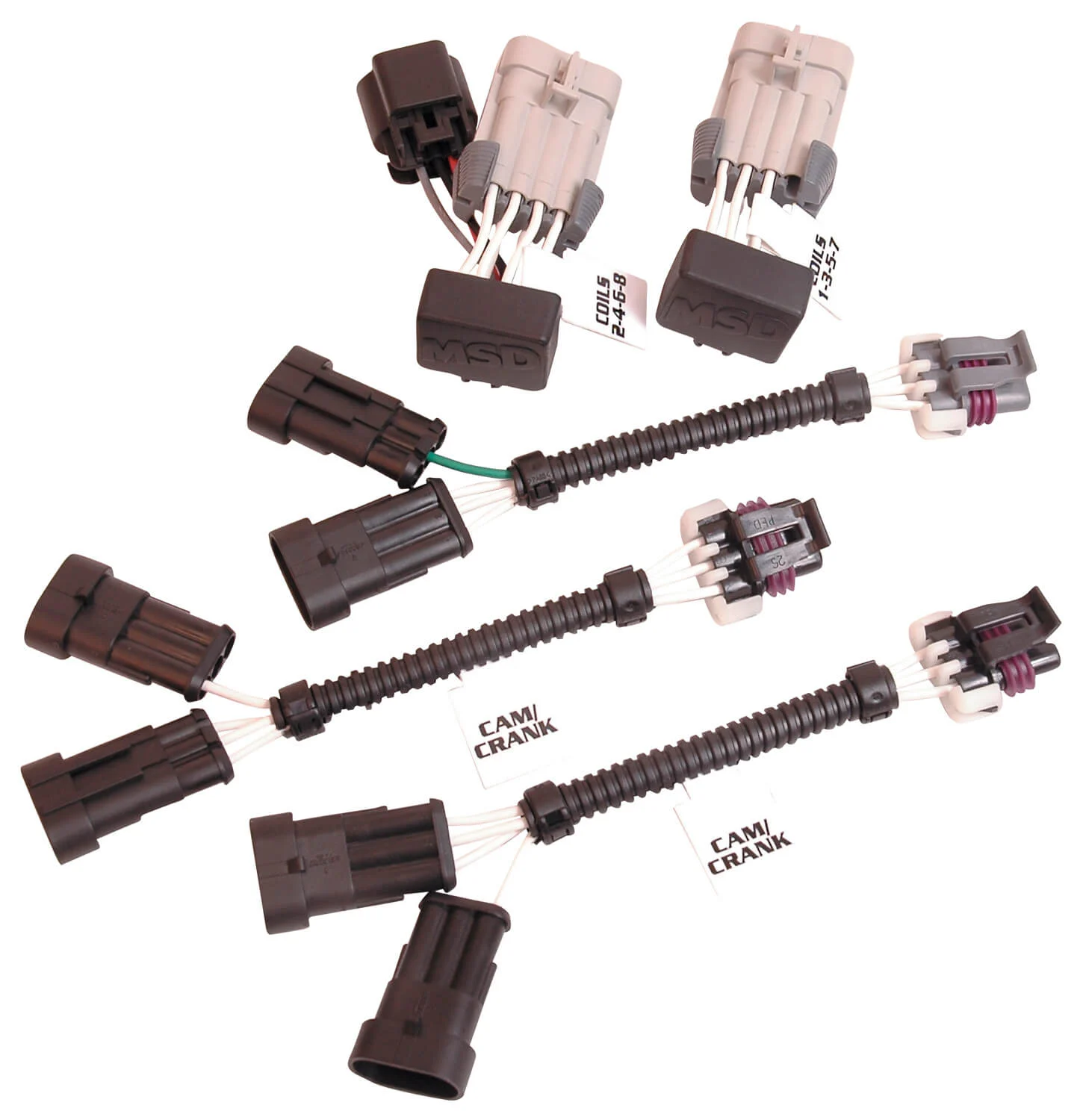 Plug-and-play harness to the factory wiring.