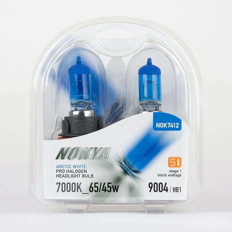 Nokya Arctic White Pro Halogen Headlight Bulb 9004