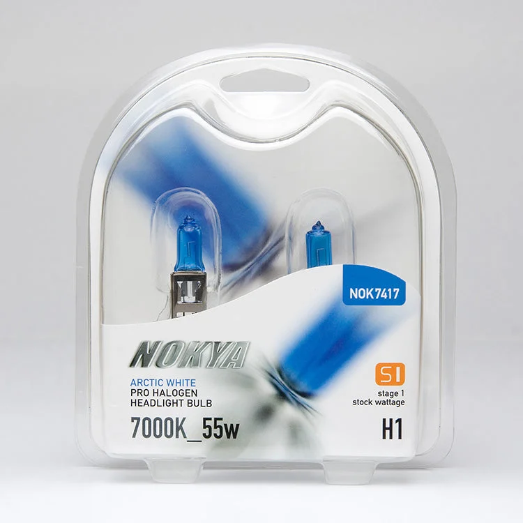 Nokya Arctic White Pro Halogen Headlight Bulb H1