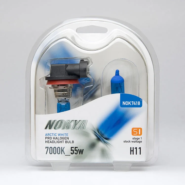Nokya Arctic White Pro Halogen Headlight Bulb H11